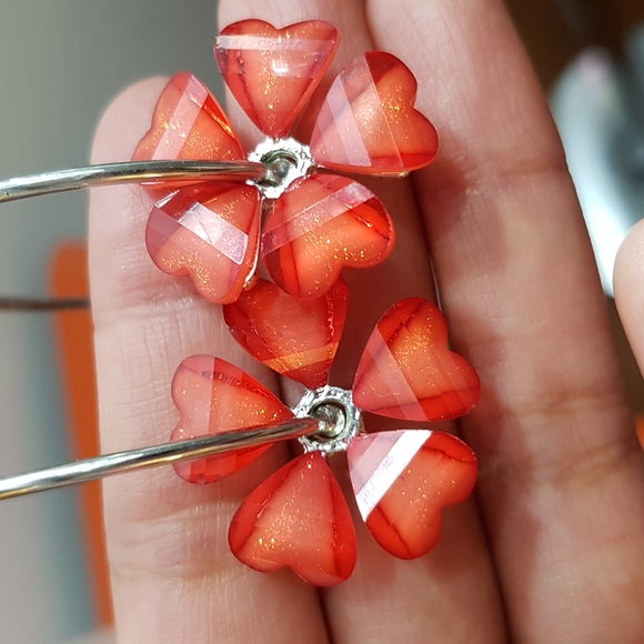 2 Sets Of Colorful Peruvian Earrings - Picture 7 of 17